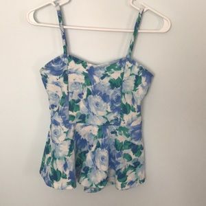 Peplum tank